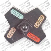 THOMAS & BETTS Upper and Lower Crimping Die: 1 to 3/0 AWG Aluminum, Copper & Aluminum Connectors (MPN 13457). Key specifications — attr511073: Copper & Aluminum Connectors; attr511072: Code; attr473934: THOMAS & BETTS; attr511065: Color-Keyed; attr511069: Ruby; attr542116: 1 to 3/0 AWG Aluminum; attr511067: TBM5S.