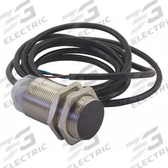 EATON Inductive Cylindrical Proximity Sensor: Non-Terminated Cable, Unshielded, 3 Wires, 10-30V DC (MPN E57G-30UNN15-C2). Key specifications — Brand: EATON; AC Supply Voltage Rating: Not Rated; DC Supply Voltage Rating: 10-30V DC.