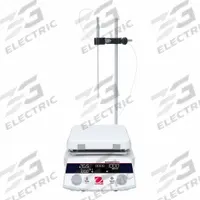 OHAUS Hot Plate Stirrer: US Std Plug Type, 1 Positions, 7 in Plate Wd, 7 in Plate Lg, Rectangular (MPN e-G52HS07C KIT 100-120V). Key specifications — attr1025312: OHAUS; attr1025316: Digital; attr1025320: Yes; attr1025333: Ceramic Coated Aluminum; attr1025337: Hot Plate Stirrer; attr1029342: Hot Plate Stirrer; attr1029343: Yes; attr1071280: 100-120V AC.
