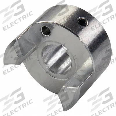 RULAND MANUFACTURING Jaw Coupling Hub: MJS33 Coupling Size, 33.3 mm Outside Dia, Metric - Zero-Backlash Curved Jaw Coupling Hubs