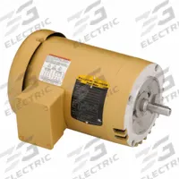 BALDOR General Purpose Motor: C-Face Mount, Open Drip Proof, 3/4 hp, 230V AC/460V AC, 1,765 RPM (MPN VEM31112). Key specifications — Brand: BALDOR; Nameplate Voltage @ 60 Hz: 460V AC; Full Load Current @ 60 Hz: 1.14/2.28/2.4 A; Nameplate RPM @ 60 Hz: 1,765 RPM; Motor Enclosure: ODP.