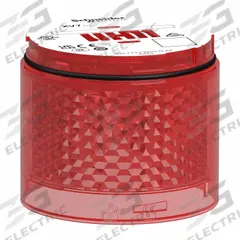SCHNEIDER ELECTRIC Tower Light Module: Flashing, 24V AC/DC, Red, 2 13/16 in Overall Dia, XVB7C54. Key specifications — Brand: SCHNEIDER; Compatible with Series: Harmony XVB7; Lens Color: Red; Operating Voltage: 24V AC/DC; Manufacturer Part Number: XVB7C54.