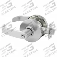 SARGENT Cylindrical Lock: Privacy Lever Locksets, Chrome, ADA Compliant (MPN 10XU65 LL 26D). Key specifications — Ligature Resistance: Not Ligature-Resistant; Brand: SARGENT; Lockset Function ANSI Code: F76A; Visual Indicator Message: No Message; Series: 10X LINE; Lockset Style: L Lever; ADA Compliant: Yes; Finish: Satin Chromium-Plated : Solid Cast Zinc.