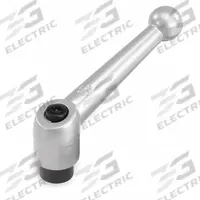 KIPP Adjustable Handle: Zinc w/ Steel Thread, #10-24, 39 mm Lg (MPN K0116.1A01). Key specifications — Brand: KIPP.