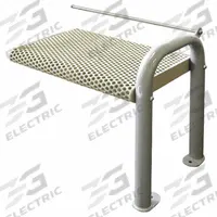 WAUSAU TILE Detention Bench: Beige/Gray Seat Color, Steel Seat Material, Floor Mount, 1 Seats, Steel (MPN MF2083286). Key specifications — attr1032894: Arms Included; attr1032908: Beige/Gray; attr1032887: WAUSAU TILE; attr1032910: Steel.