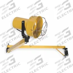 APPROVED VENDOR Dock Light: Bulb Dependent, 60 in Arm Reach, 150/300 W, 120V AC, 10 ft Power Cord Lg (MPN 5AY52). Key specifications — Operating Voltage: 120V AC; Lighting Technology: Bulb Dependent; Bulb Wattage: 150/300 W; Includes Bulb: No; Arm Swivel Angle: 180°; Brand: APPROVED VENDOR.
