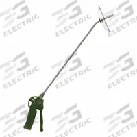 EXAIR Air Gun: Ergonomic Grip, Polyoxymethylene, 1/4 in Female NPT, 12 in Actual Extension Lg, 12 in (MPN 1809SS-12-CS). Key specifications — attr1328526: Polyoxymethylene; attr1328500: Extension Pipe; attr1328508: EXAIR; attr1328515: Yes; attr1328533: Yes.