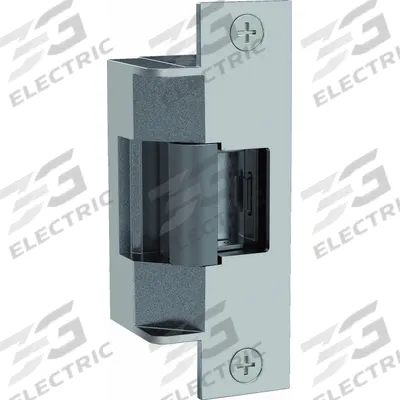 HES Electric Door Strike: 1 1/4 in Wd, 4 7/8 in Ht, Cylindrical - Cylindrical Electric Strikes