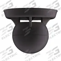 SOUNDSPHERE Speaker: Passive, 2-Way, 4 ohm Impedance, 10 in Overall Wd, 12 in Overall Ht, SS-Q-6-BK. Key specifications — For Location: Outdoor; Power Style: Passive.
