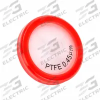 GLOBE SCIENTIFIC Syringe Filter: Non-Sterile, 0.45 um Pore Size, 100 mL Max Capacity - mL, Male (MPN SF-PTFE-H-4530). Key specifications — Housing Material: Polypropylene; Inlet Connection Gender: Female; Inlet Connection Type: Female Luer Lock; Outlet Connection Gender: Male; Brand: GLOBE SCIENTIFIC; Compatible Product Type: Male Luer Slip Outlet; Filter Material: PTFE; Outlet Connection Type: Male Luer Slip.