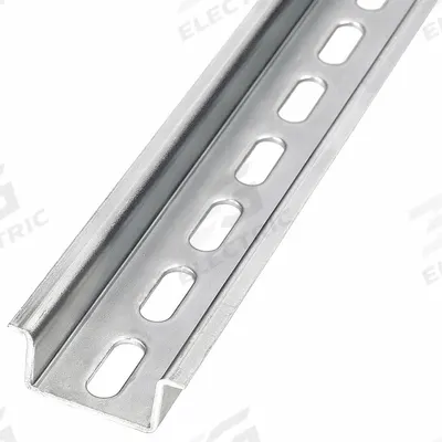 BUSSMANN Terminal Block Mounting Channels: DIN Rail, Top-Hat, 1 m Overall Lg - Mounting Channels for Terminal Blocks