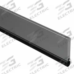 NATIONAL GUARD Door Weatherstripping: Bulb Insert, 6 ft Lg, 1 11/16 in Wd, 1 13/16 in Ht (MPN 700NA-72). Key specifications — Insert Material: Neoprene; Flange Material: Aluminum; Brand: NATIONAL GUARD.