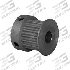 DAYTON Timing Pulley: Curvilinear, Fixed, For 9 mm Belt Wd, 17 Teeth, 3 mm Pitch, Aluminum (MPN 17-3M09M6CA6). Key specifications — Brand: DAYTON; Finish: Clear Anodized; For Belt Series: Powerhouse®.