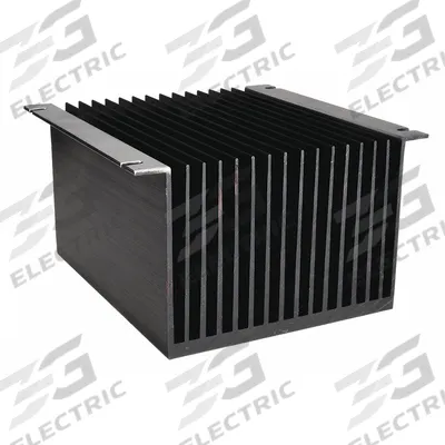 CRYDOM Heat Sink: DIN Rail & Panel Heat Sink Mounting, Aluminum - Relay Heat Sinks