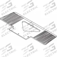 WESCO Hand Truck Nose Plate: 350 lb Load Capacity, 23 1/4 in W x 7 in D, 23 1/4 in W x 7 in D (MPN 274170). Key specifications — Features: Grooved; Manufacturer Part Number: 274170; Accessory Type: Hand Truck Nose Plate.