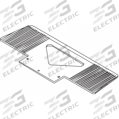 WESCO Hand Truck Nose Plate: 350 lb Load Capacity, 23 1/4 in W x 7 in D - Hand Truck Nose Plates & Brackets