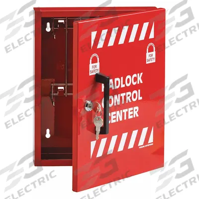 BRADY Lockout Cabinet: 2 Components Included, Lockout Station, No Padlocks - Unfilled Lockout Stations