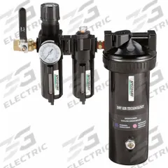 SPEEDAIRE Desiccant Air Dryer: 4-Stage, ISO Class 2, 1/2 in NPT, 25 cfm, 250 psi Max Op Pressure (MPN 2YNL7). Key specifications — attr109968: Yes; attr109935: SPEEDAIRE; attr304900: 4-Stage.