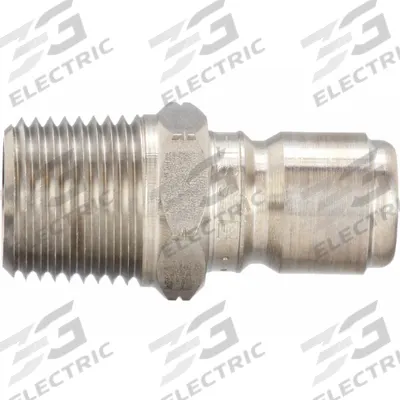 PARKER Hydraulic Quick Connect Hose Coupling: 1/2 in, 303 Stainless Steel - ST Series Hydraulic Quick-Connect Coupling Plugs