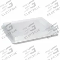CRESTWARE Pan Cover: Pan Cover Pan, Full Sheet Pan Size, Polyethylene, Uncoated, Solid, Closed Bead (MPN SPC1826). Key specifications — Bead Closure: Closed Bead; Coating: Uncoated; Pan Style: Pan Cover; Perforation: Solid; Brand: CRESTWARE; Material: Polyethylene; NSF Certified: No; Sheet Pan Size: Full.