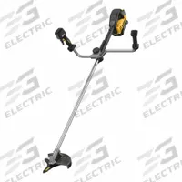 DEWALT Cordless Brush Cutter: Battery Platform: 60V MAX*, 10 in Cutting Wd, Brushless Motor, 60 V (MPN DCBC581B). Key specifications — Brand: DEWALT; Cutting Width: 10 in; Shaft Type: Straight; Interchangeable Head: Yes.