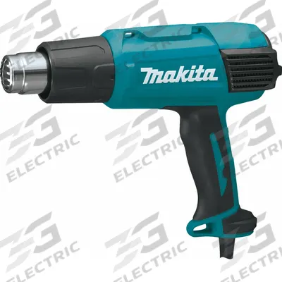 MAKITA Heat Gun Kit: Pistol-Grip, 120V AC, Two-Prong, 13 A Current, (1) Bare Tool - Standard Pistol-Grip Heat Guns