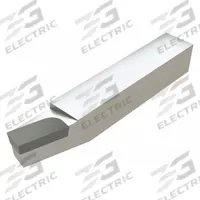 MICRO 100 Single-Point Tool Bit: BR Tool Bit Style, 3/8 in Shank Wd, 3/8 in Shank Ht, Carbide, Zinc (MPN BR-6)