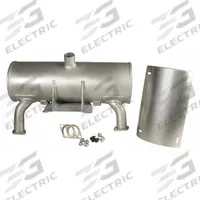 KOHLER PTO Canister Muffler Kit: Compatible Mfr No. PA-CH980-2002, 62 786 01-S. Key specifications — Manufacturer Part Number: 62 786 01-S; Brand: KOHLER; Compatible Manufacturer Number: PA-CH980-2002; Product Type: Muffler Kit.