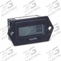 TRUMETER Hour Meter: Hour Meters, Front Panel Mounting, Digital, 2 1/4 in x 1 1/8 in, CE/CUL/UL (MPN 3410-0000). Key specifications — Mounting Style: Flange; Standards: CUL; Bezel Face Shape: Rectangular; Hour Unit Increment: Tenth; NEMA Enclosure Rating: 4; Brand: TRUMETER; Manufacturer Part Number: 3410-0000; Meter Type_Broad: Digital.