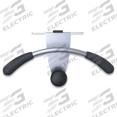 ALBA Garment Hook: 1 Hook Hooks, 7 3/4 in Overall Ht, 15 in Overall Wd - Wall-Mount Coat Hooks