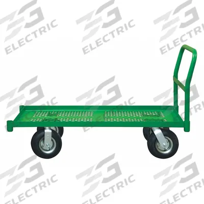 APPROVED VENDOR Platform Truck: 1,000 lb, 36 in L x 24 in W x 12 7/8 in H Deck, Perforated - Flow-Through Platform Trucks