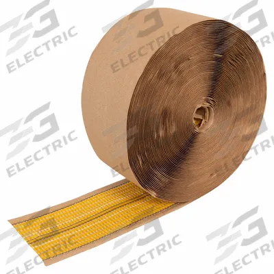 ROBERTS Carpet Mounting Tape: 3 in Wd, 22 yd Lg, 73 mil Thick, Acrylic, Uncoated Cotton Cloth - Double-Sided Carpet Mounting Tape