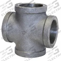 ANVIL Metal Pipe Cross: Cross, 300 psi @ 150°F, 3 in x 3 in x 3 in x 3 in, Malleable Iron (MPN 0311071203). Key specifications — Maximum Operating Pressure: 300 psi @ 150°F; (DO NOT SEND) Manufacturer Location: Made in USA.