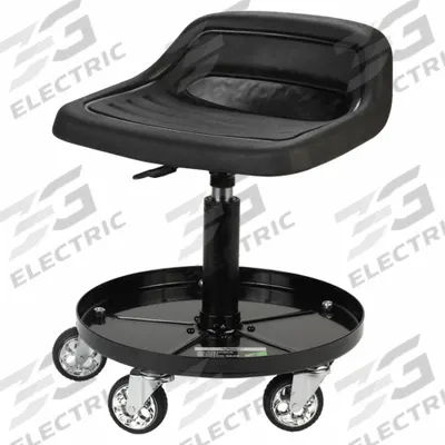 AMERICAN FORGE & FOUNDRY Rollar Seat: Heavy-Duty, Adjustable, 300 lb Max Load Capacity - Creeper Seats