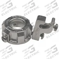 CALBRITE Grounding Bushing: 316 Stainless Steel, Polished, 1 in Trade Size, 1 7/8 in Overall Lg (MPN S61000GB00). Key specifications — Insulated: No; Brand: CALBRITE.