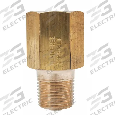 WINTERS Pressure Gauge Snubber: Lead Free Brass, Filter, Lead Free Brass NPT - Lead-Free Brass Filter-Type Snubbers for Drinking Water