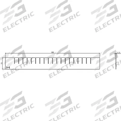 APPROVED VENDOR Divider: 2 3/4 in Overall Ht, For 22 5/16 in Drawer Wd/Dp - Dividers for Approved Vendor Modular Drawer Cabinets