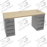 TENNSCO Workbench: Fixed Ht, Shop Top, 72 in x 30 in, 750 lb Overall Load Capacity, Gray (MPN MWB-1-3072C). Key specifications — Brand: TENNSCO.