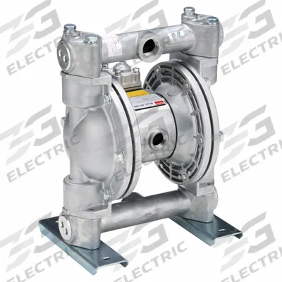 Dayton Double Diaphragm Pump: Aluminum Body, 1 in, NPT Connection, 49 gpm - Aluminum Housing AODD Pumps