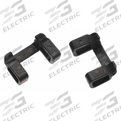 PAULSON Helmet Clips: Black, Plastic - Mounting Brackets & Clips for Firefighting Safety Goggles