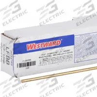 WESTWARD Brazing Alloy: Low-Fuming Bronze, 0%, RBCuZn-C, 3/16 in x 36 in, Bare (MPN 30XP49). Key specifications — Tensile Strength: 71 ksi; Yield Strength: 64 ksi; Manufacturer Part Number: 30XP49; Brand: WESTWARD; pack-container: 1/pk.