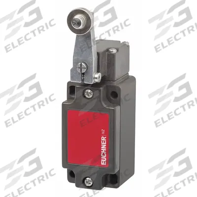 EUCHNER Rotary Lever Limit Switch: 60 mm Mounting Hole Vertical Center to Center Distance, 75° - Roller Lever-Arm Limit Switches