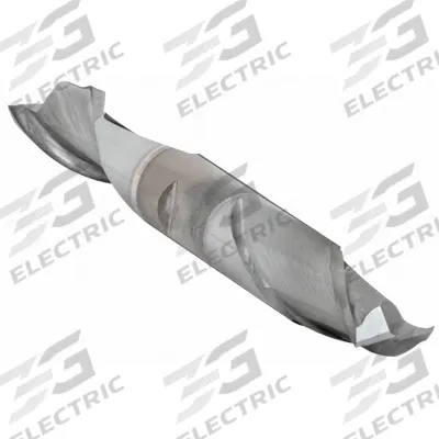 CLEVELAND Square End Mill: Cobalt, TiCN Coated, Double End, 2 Flute, 5/8" Mill Dia - Double-End Cobalt Square End Mills