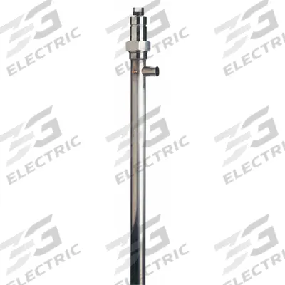 FINISH THOMPSON Drum Pump Tube: Fixed, 316 Stainless Steel, 1 1/2 in Inlet Size - Drum Pump Tube Assemblies
