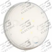 GROTE Dome Light: Round, 12V DC, LED, Clear, Clear, 4 5/16 in Overall Dia, 3/4 in Overall Ht (MPN 61E41). Key specifications — Lens Color: Clear; Mount Type: Bracket; Electrical Connection: Pigtail; Housing Color: Clear; Brand: GROTE; Operating Voltage: 12V DC; Mount Style: Surface.