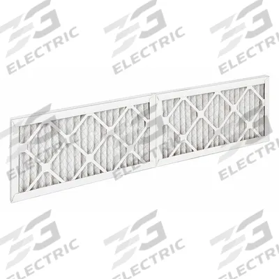 GRAINGER Pleated Air Filter: 10 in x 37 in x 1 in, MERV 8 - MERV 8 Pleated Air Filters