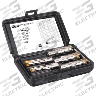 SLUGGER BY FEIN Annular Cutter Set: 2 in Max Cutting Dp, Pilot Pin Included - Annular Cutter Sets