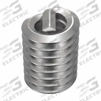 HELI-COIL Helical Insert: Tangless Tang Style, Free-Running, #4-40 Thread Size, Plain, Plain, 100 PK (MPN AT1185-04C224). Key specifications — Material Grade/Class: 18-8; Thread Direction: Right Hand; STI Tap Size: #4-40; Compatible Material: Metal; System of Measurement: Inch; Brand: HELI-COIL; Tensile Strength: 200,000 to 250,000 psi; Thread Type: Coarse.