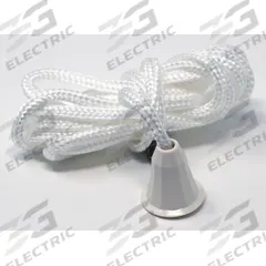 CREST HEALTHCARE SUPPLY Pull Cord: 93990PC-W. Key specifications — Manufacturer Part Number: 93990PC-W; Color: White; Brand: CREST HEALTHCARE SUPPLY; Call Station Type: Pull Cord; Cord Material: Nylon; Station Type: Pullcord Station.