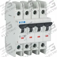 IEC Miniature Cct Breaker, 16 A, 4 in (MPN FAZ-C16/4-NA). Key specifications — attr1063588: 480V AC; attr1063574: 10 kA at 277/480V AC; attr1063562: EATON; attr1063585: Screw.
